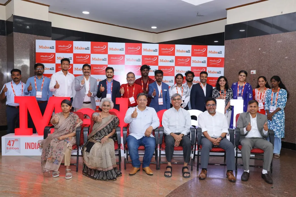 Medicall Healthcare Innovation Awards 2026 finalists on stage